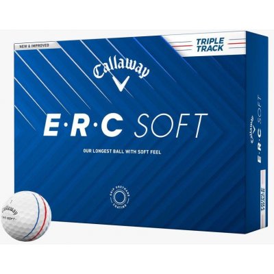 Callaway ERC Soft Triple Track bílé 3 x 3 ks – Zboží Dáma