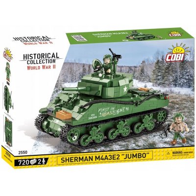 Cobi 2550 II WW Sherman M4A3E2 Jumbo – Zbozi.Blesk.cz