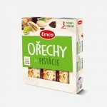 Emco ořechové tyčinky Ořechy a pistácie 3 x 35 g – Sleviste.cz