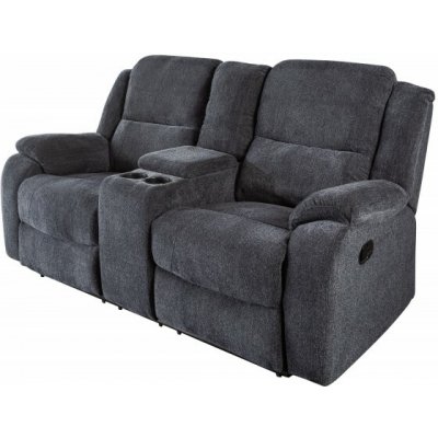 Interior DE Set 2 ks Hollywood tmavě šedé strukturovaná látka KRS39979 – Sleviste.cz