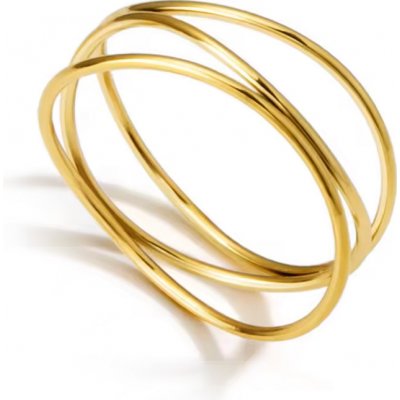 Mabell Dámský prsten z chirurgické oceli ROZITA CZ221R4397 G 5C45 – Zboží Mobilmania