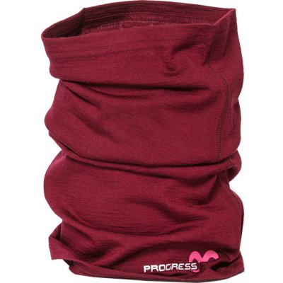 Progress merino nákrčník Mw tube švestkový melír – Zboží Dáma