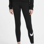 Nike legíny Sportswear Essential Wome Black – Zboží Dáma
