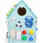 2Kids Toys Activity board Domeček modrý – Sleviste.cz
