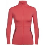 Icebreaker Wmns Comet LS Zip Poppy Red – Sleviste.cz