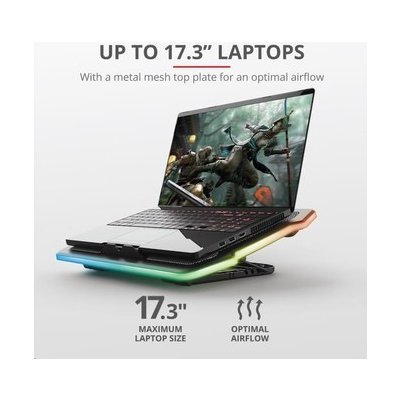 Trust GXT1126 Aura Laptop Cooling Stand – Zboží Živě