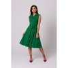 Dámské šaty BeWear dámské midi šaty Isodamors B261 zelená