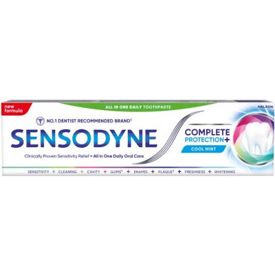 Sensodyne Complete Protection + Cool Mint s fluoridem 75 ml – Hledejceny.cz