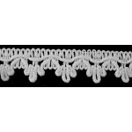 Galonový prýmek - bílá - šíře 2 cm – Zboží Dáma