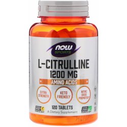 Now Foods L-Citrulline Extra Strength 1200 mg 120 tablet