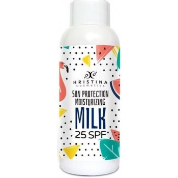 Hristina přírodní hydratační opalovací mléko SPF25 200 ml