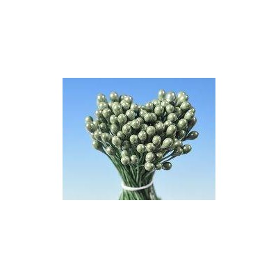 Pestíky perleťové zelené svazek - Hamilworth