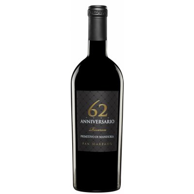 San Marzano 62 Anniversario Primitivo di Manduria Riserva červené 2018 14,5% 0,75 l (holá láhev) – Sleviste.cz