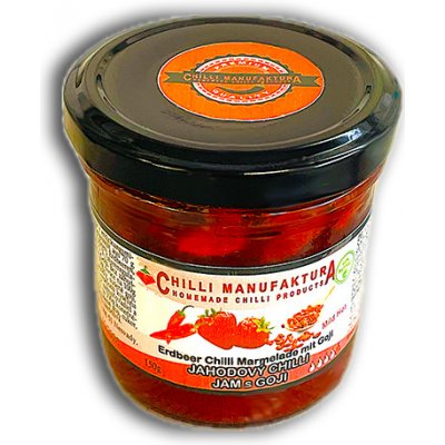 CHILLI JAM Jahodový s GOJI 150 g – Zboží Dáma