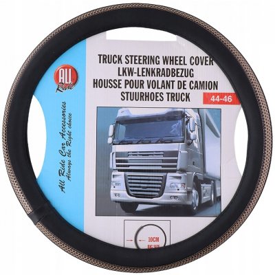 Truck potah volantu 44-46 cm BIG béžový hrubý – Zboží Mobilmania