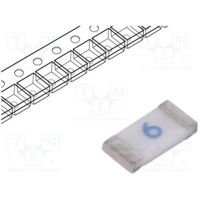BEL FUSE 0685F6000-01 Pojistka: tavná; keramická; SMD; 6A; 125VAC; 63VDC; rychlá; C1F; 1206 – Hledejceny.cz