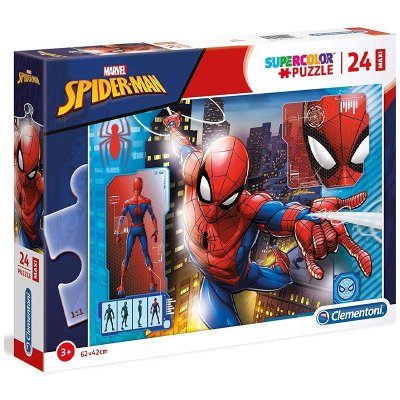Clementoni Maxi 24 Marvel Spiderman – Hledejceny.cz