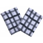 Sleep-well Utěrky extra savé Káro modré Utěrka Ba Extra savá 50x70 Káro modré 3 ks – Sleviste.cz