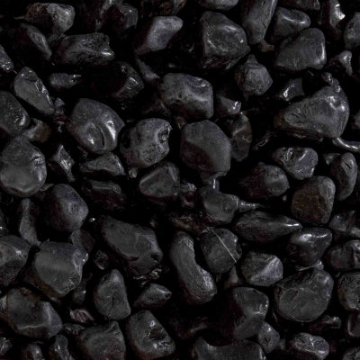Zafido (distributor) Okrasné valounky Nero Ebano 25 - 40 mm 25 kg – Zboží Dáma