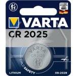 Knoflíková baterie CR2025 3 V, lithiová - VARTA – Hledejceny.cz