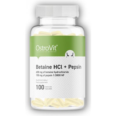 Ostrovit Betaine HCL + pepsin 100 kapslí + volitelný dárek