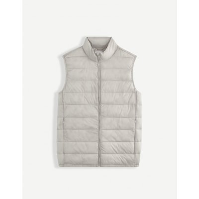 Celio prošívaná vesta Bulock šedá – Sleviste.cz