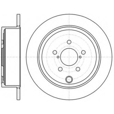 REMSA Brzdový kotouč - 286 mm RMS 61415.00 – Zboží Mobilmania