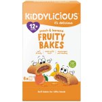 Kiddylicious Koláčky s jablečno-broskvovo-banánovou náplní 6x22 g – Hledejceny.cz
