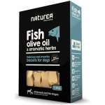 Naturea Biscuits Fish & olive oil & herbs 140 g