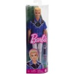 Barbie panenka Ken blond Fashionista modrá kovbojská košile HRH25 – Sleviste.cz
