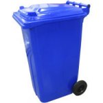 Meva Popelnice plastová 240 l modrá s kolečky 0005-1 – Sleviste.cz