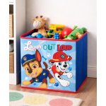 Arditex Úložný box Tlapková Patrola 31x31x31 modrý – Hledejceny.cz