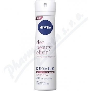 Nivea Deo Beauty Elixir Sensitive Deomilk deospray 150 ml