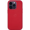 Pouzdro a kryt na mobilní telefon Apple Covereon LEATHER kožený s MagSafe Apple iPhone 14 642 Chilli Red