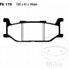 Brzdová destička Brzdové destičky ebc na skútr ebc SFA179HH