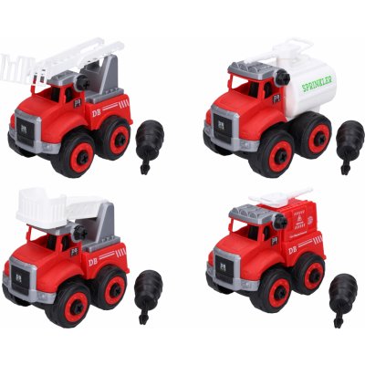 Wiky Vehicles Auto hasičské šroubovací 14,5 cm assort – Zboží Dáma