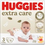 Huggies Extra Care 3 72 ks – Zboží Mobilmania