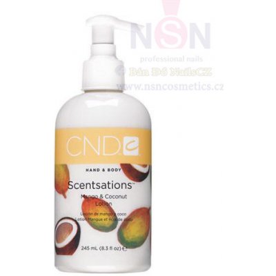 CND Scentsations mléko na ruce a tělo Mango & Coconut 245 ml