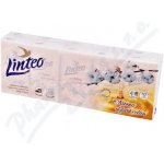 Linteo papírové kapesníčky 4-vrstvé s vůní bavlny 10 x 10 ks – Zboží Dáma