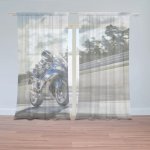 Sablio Záclony Motorkář: 2ks 150x250cm – Hledejceny.cz