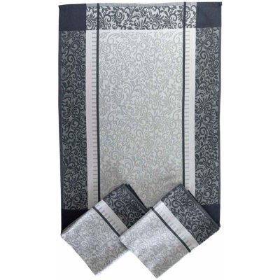 Sleep-well Ornamenty 50x70 cm 3 ks šedé – Zboží Dáma Sleep-well Ornamenty 50x70 cm 3 ks šedé – Zboží Dáma