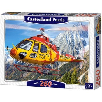 Castorland Záchranářský vrtulník 260 dílků