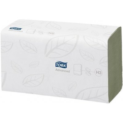 TORK – Zásobníky, ručníky a mýdla Ručníky, zelené, papírové, jednorázové, skládané, H3 systém, TORK 365334 – Zboží Dáma
