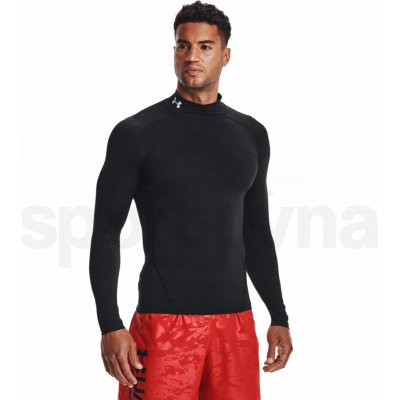 Under Armour HG Armour Comp Mock LS black – Zboží Dáma