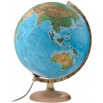 Globus Atmosphere Blue Ocean dřevo kov – Zboží Dáma