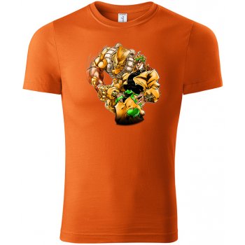 JoJo's Bizarre Adventure tričko Dio Brando oranžové