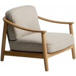 Kave Home Dřevěné zahradní křeslo Elunda s výpletem – Zbozi.Blesk.cz