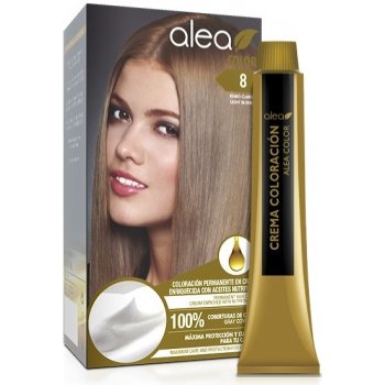 Alea Color barva na vlasy 8 světlá blond 135 ml