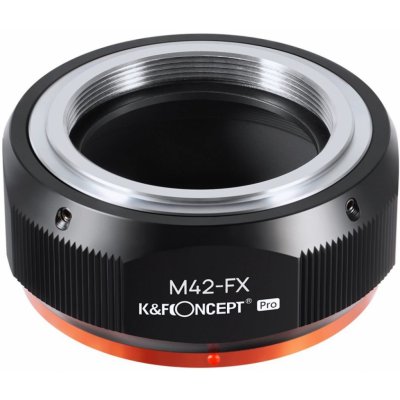 K&F Concept M42 to Fuji X Lens Mount Adapter for M42 Screw Mount Lens to Fujifilm Fuji X-Series – Zboží Mobilmania
