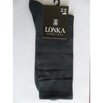 Lonka HENZERON pánské ponožky tmavě šedé – Zboží Mobilmania
